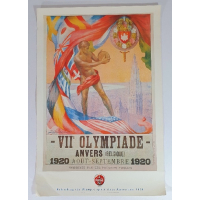 Poster Olympische Spelen Anvers (Belgique)